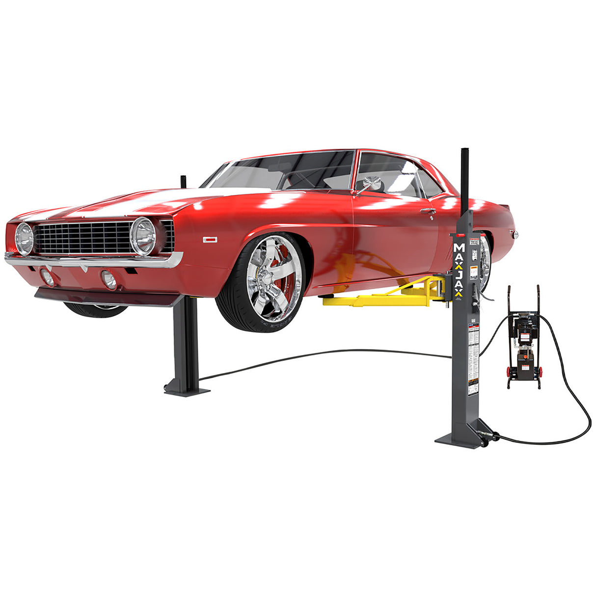 MaxJax M7K 7,000 Lb. Portable 2-Post Lift - Standard Package Main Image