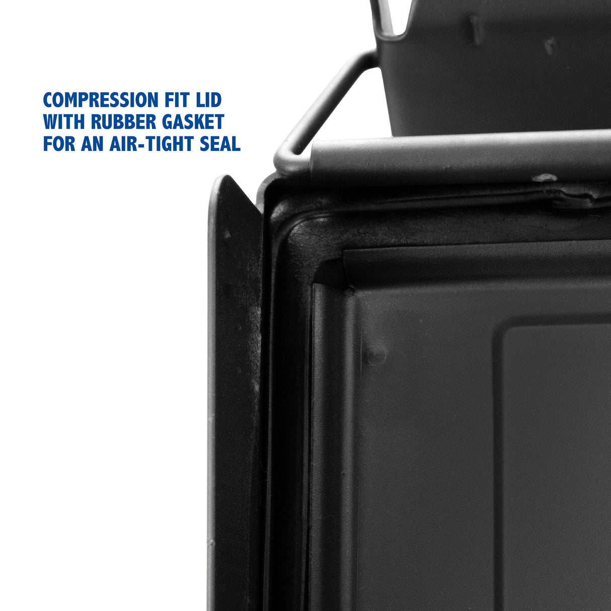 Sheffield 12641 Military Style .30-Cal Ammo Can - Black Additional Image 4
