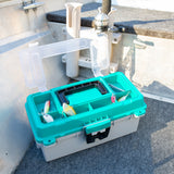 Sheffield 12671 13in. Tackle Box-Teal/Gray Additional Image 7