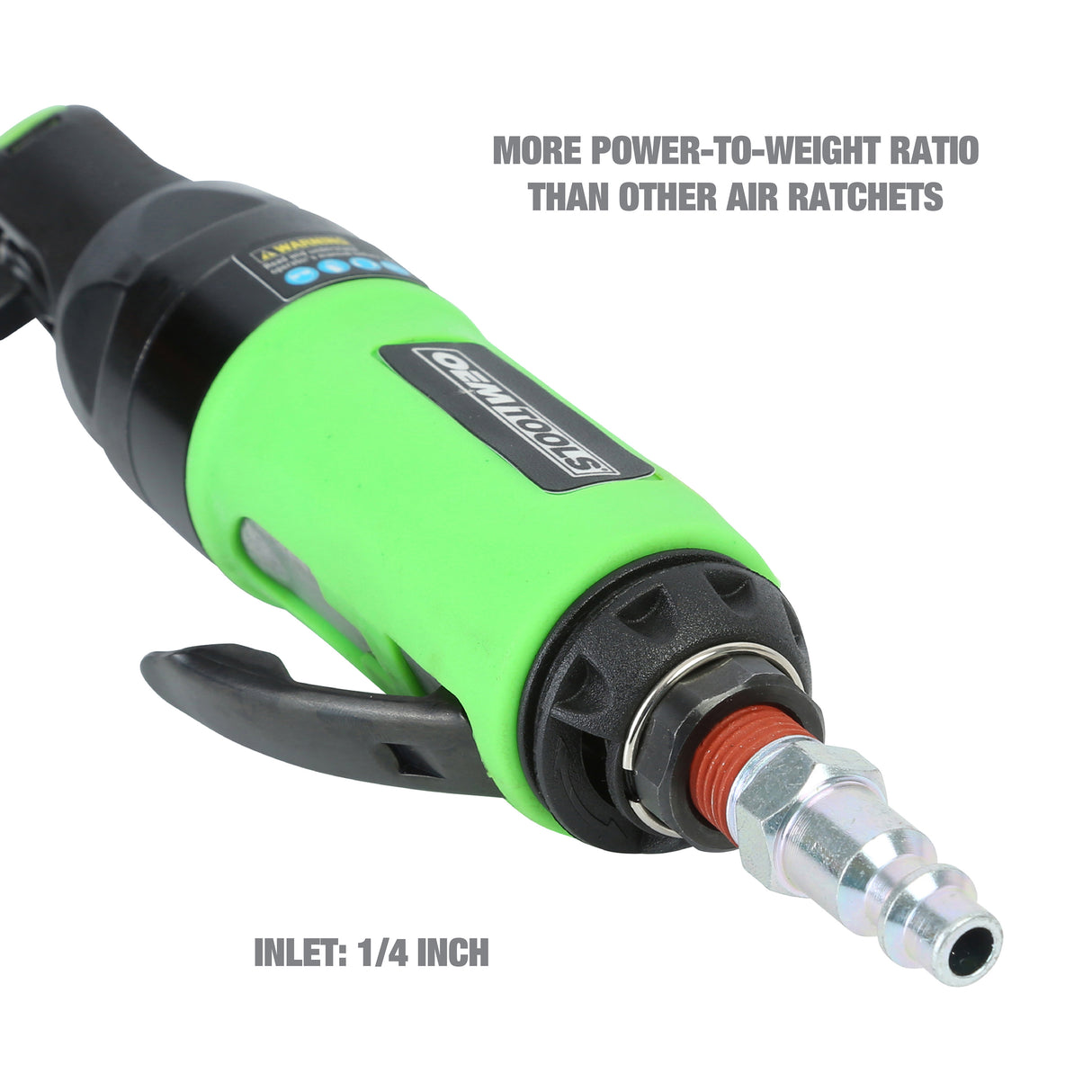 OEMTOOLS 24415 1/4-Inch Drive Super-Duty Air Impact Ratchet Additional Image 4