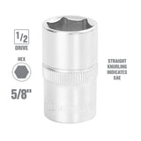 OEMTOOLS 223621/2in. Drive Socket (5/8 Inch) Additional Image 1