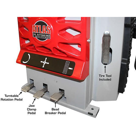 Atlas Equipment Platinum PTC300 Rim-Clamp Tire Changer with Assist Arm Additional Image 3