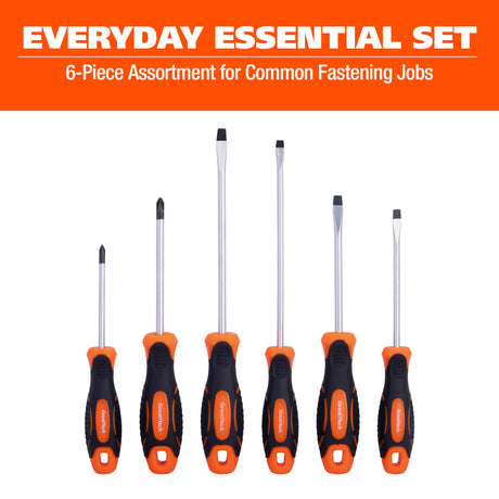 GreatNeck 21835 6-Piece Screwdriver Set Additional Image 1