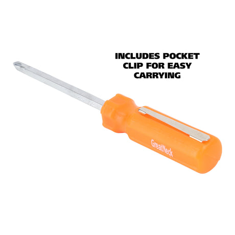 GreatNeck 706E 2-in-1 Screwdriver in Fishbowl Display Additional Image 6