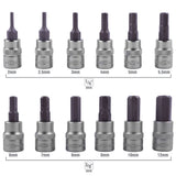 OEMTOOLS 23901 12 Piece Metric Magnetic Hex Bit Socket Set Additional Image 3