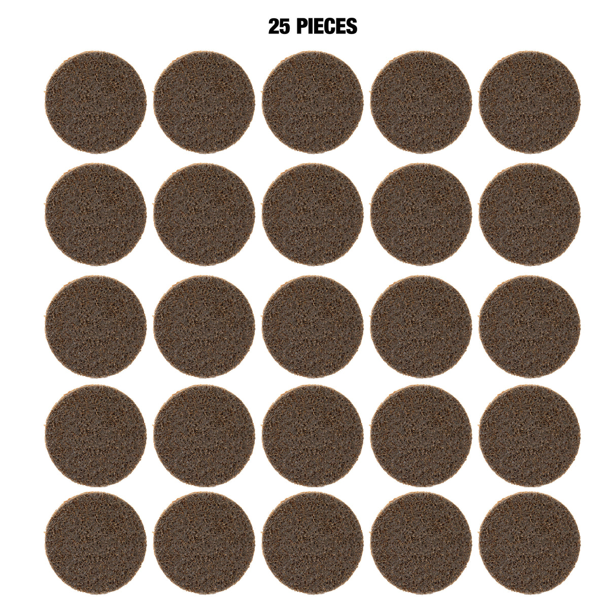OEMTOOLS 22518 Twist Lock Surface Prep Discs 3in. Coarse (25 Pack) Additional Image 1