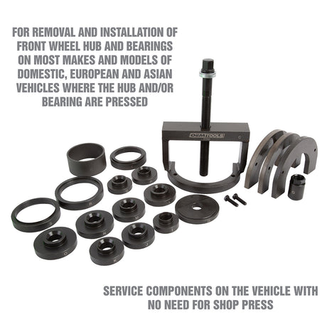 OEMTOOLS 37342 Master Wheel Hub and Bearing Remover and Installer Set Additional Image 3