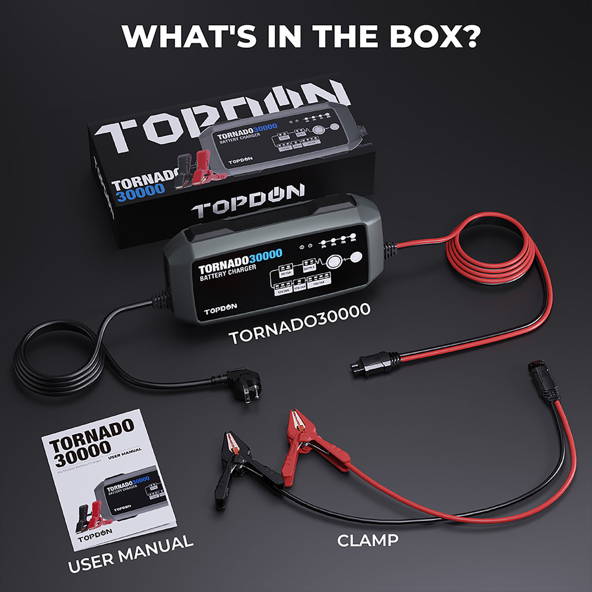 TopDon T30000 30A Smart Charger and Power Supply Additional Image 9