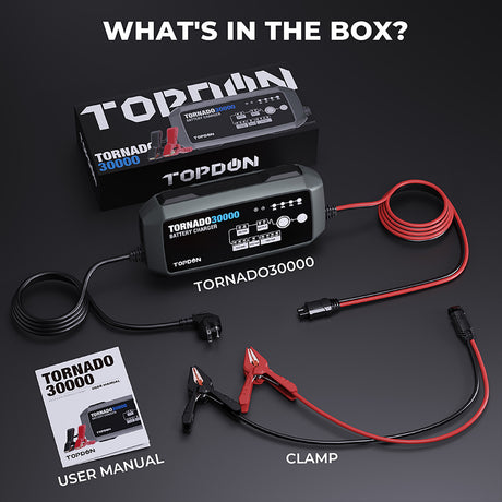 TopDon T30000 30A Smart Charger and Power Supply Additional Image 9