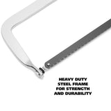 GreatNeck 125 Solid Steel Adjustable Frame Hacksaw (12 Inch) Additional Image 2