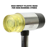 GreatNeck 55PM Steel Plastic/Rubber Mallet (12 Oz.) Additional Image 3