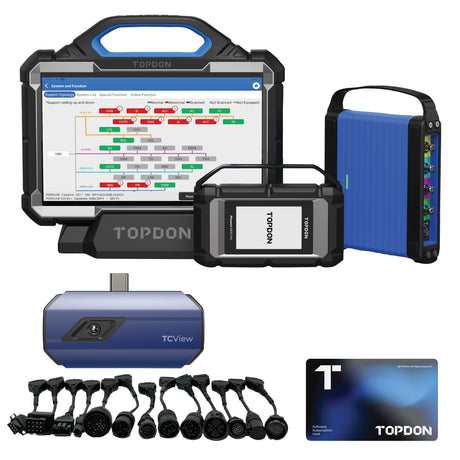 TopDon PXMAXHD Phoenix Max Heavy-Duty Diagnostics & Thermal Inspection Bundle Main Image