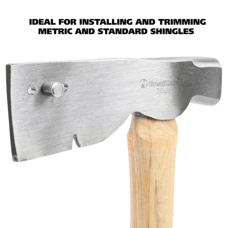 GreatNeck SHR14 Roofing Hatchet (20 Oz.) Additional Image 2