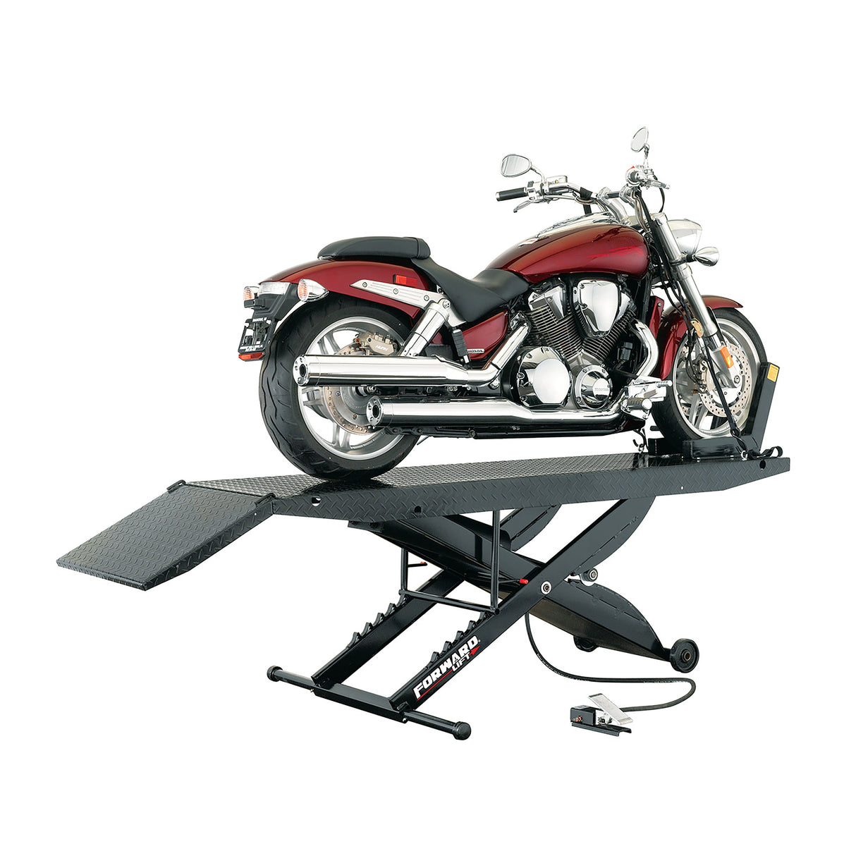 Forward 1000MCLMFBK 1,000 Lb. Air Operated Motorcycle Lift Main Image