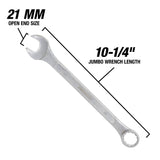 OEMTOOLS 22122 21 mm Jumbo Combination Wrench Additional Image 2