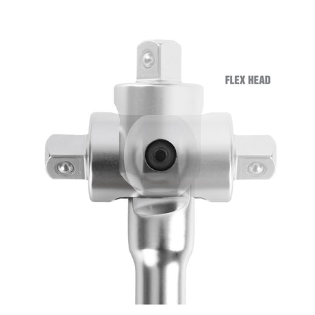 OEMTOOLS 22923 1/2 Inch Drive Flex Head Breaker Bar (24 Inch) Additional Image 3