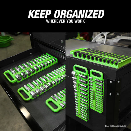 OEMTOOLS 23127 Portable Magnetic Socket Organizer - 3 Pack Additional Image 6