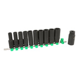 OEMTOOLS 25594 11 Piece 1/2in. Drive Deep Impact Socket Set (SAE) Additional Image 3