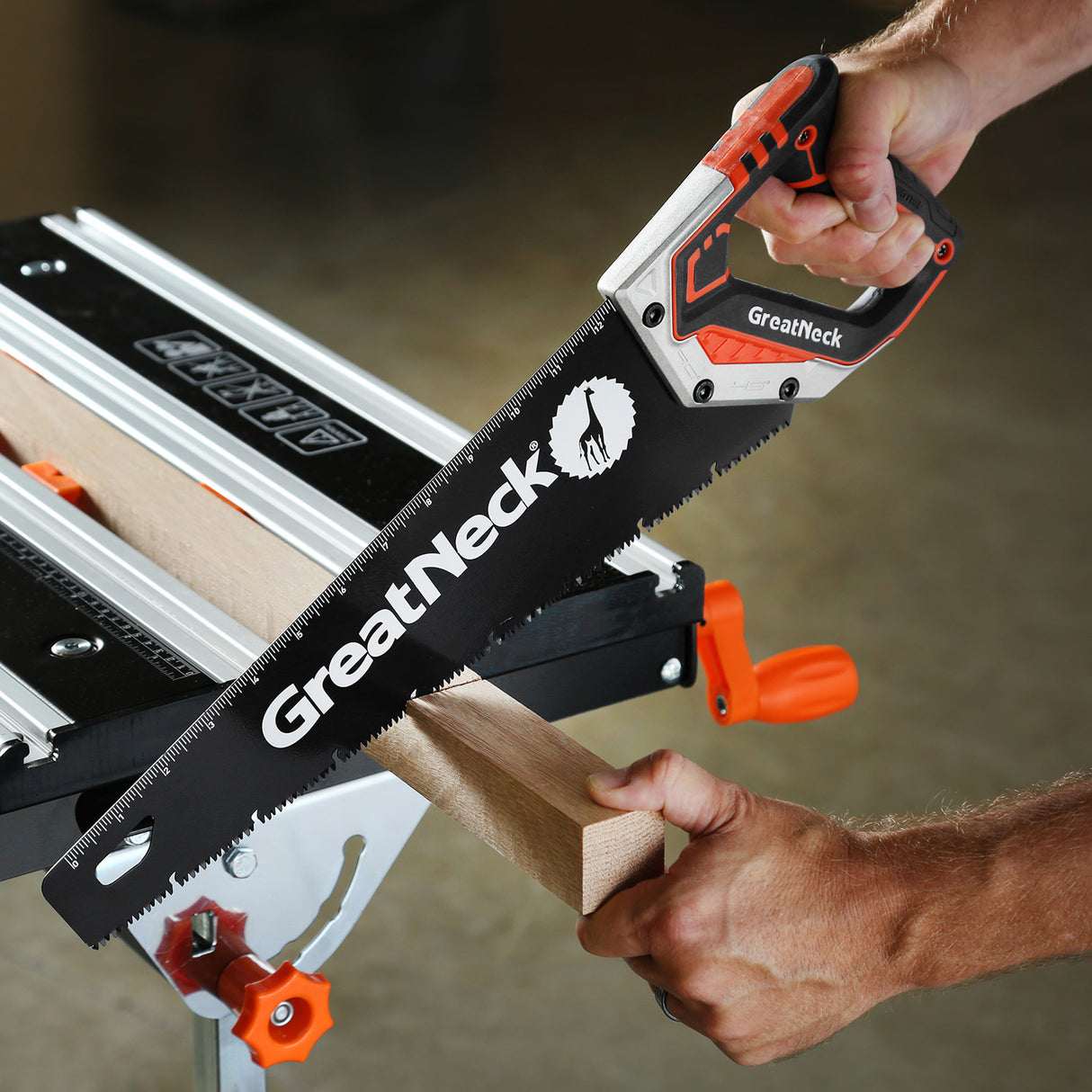 GreatNeck 74003 15 Inch Aggressive Tooth Handsaw w/ Aluminum Frame Composite Handle Additional Image 8