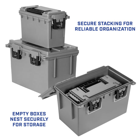 Sheffield 2PK Combo Field Box Set Standard and XL- Gray Additional Image 5