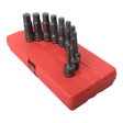 1/2in. Dr. 10 Pc. Metric Impact Hex Driver Set Main Image