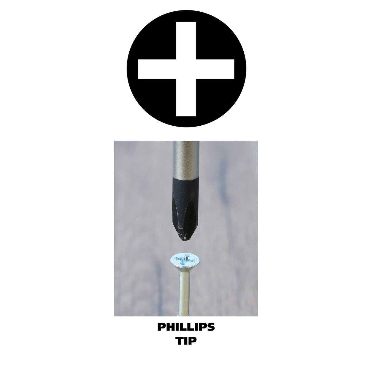 GreatNeck 73100 #0 x 1.5 Inch Phillips Round Shank Screwdriver Additional Image 5