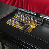 OEMTOOLS 22238 6 Piece SAE and Metric Socket Tray Set (Yellow and Black) Additional Image 10