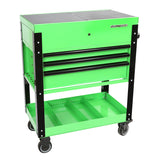 OEMTOOLS 24731 3 Drawer Slide Top Tool Cart - Green Main Image
