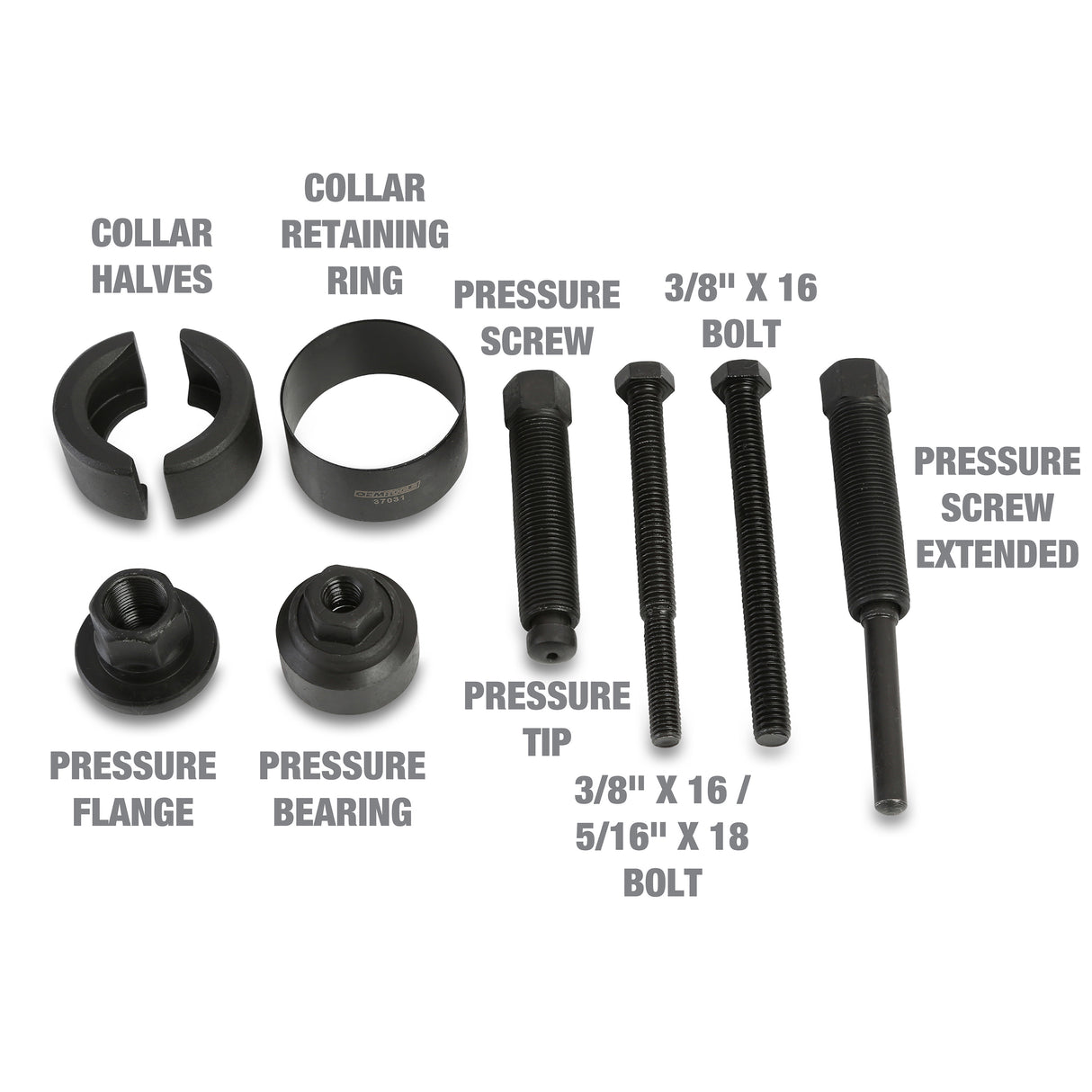 OEMTOOLS 37031 Power Steering Pulley Remover/Installer - Ford, GM, Chrysler Additional Image 4