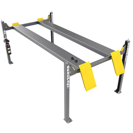 Bendpak HDS-14XT 14,000 Lb. Capacity High-Rise Four-Post Lift Extended Runways Additional Image 1