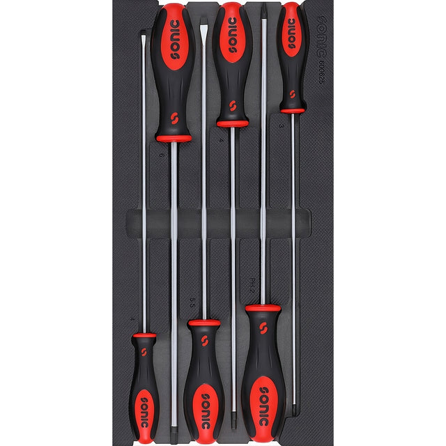 Sonic Tools 600625 Long Screwdriver Set, 6 Pc. Main Image