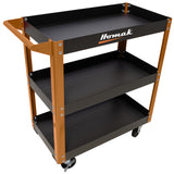 Homak HOMOB06030031 30in. 3-Tier Metal Service Cart Additional Image 8