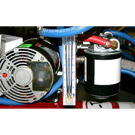 Flo-Dynamics G-TEC TTCF-8 Deluxe Heated Transmission Cooler Line Flusher, 10 Gallon Heated Tank, Oberg 64 Micron Filter, Extensive Adapter Set Additional Image 2