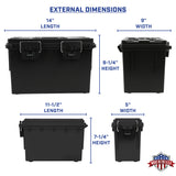 Sheffield 12706 XL 2PK Nested Field Box Set-Black Additional Image 1