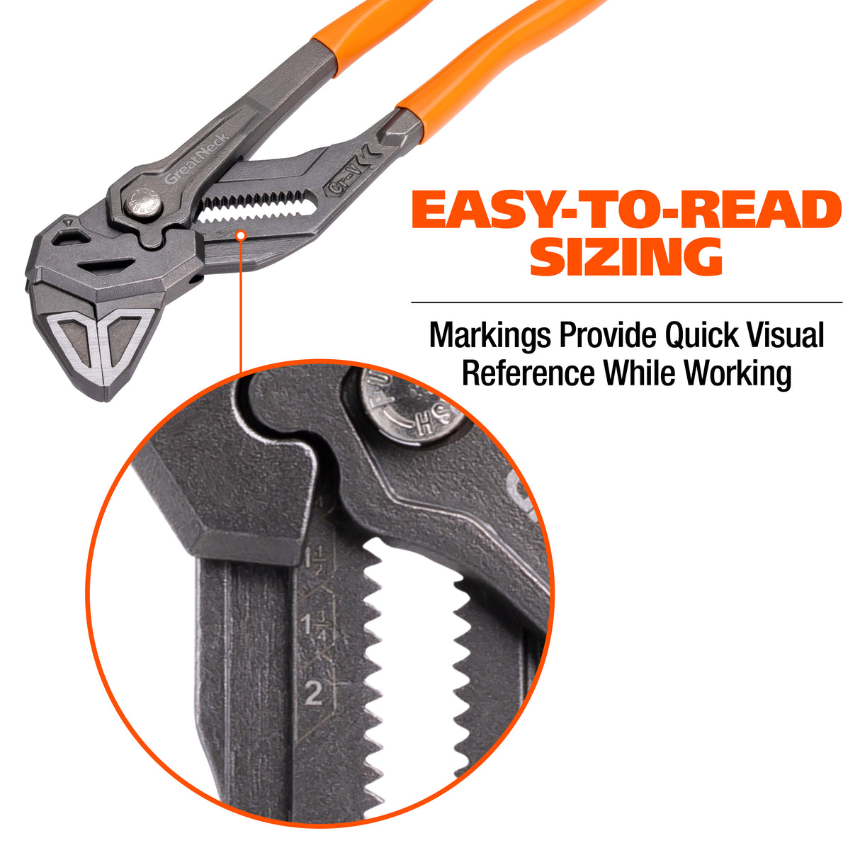 GreatNeck 68402 10in. Pliers Wrench Additional Image 7