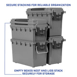 Sheffield 12628 Field Box- Gray, Made in the U.S.A. Additional Image 5