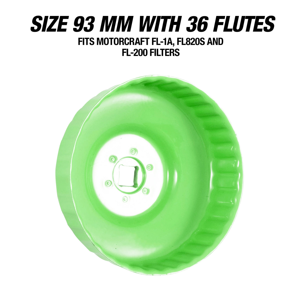 OEMTOOLS 87150 93 mm and 36 Flute Oil Filter Wrench Additional Image 7