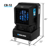 Cool Boss CB-12L 12in. Diameter Evap Cooler (5150018) Additional Image 1