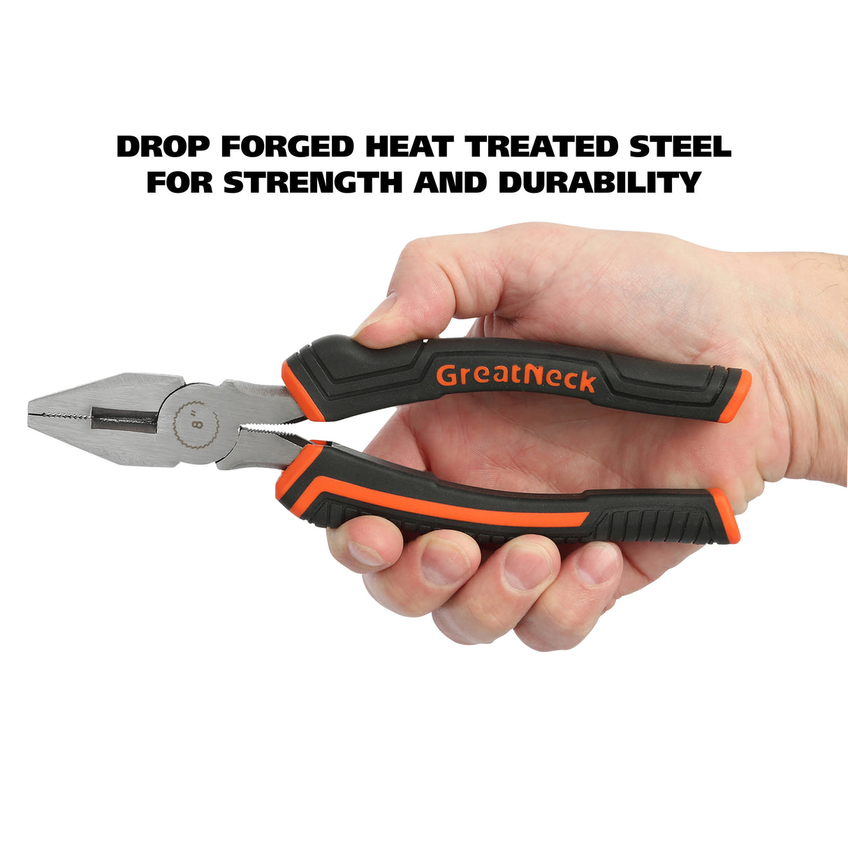 GreatNeck E8C Linesman Pliers (8 Inch) Additional Image 5