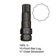 OEMTOOLS 24447MPK3 10PL 1/2in. 10 Pt. Star (3-Pack) Main Image