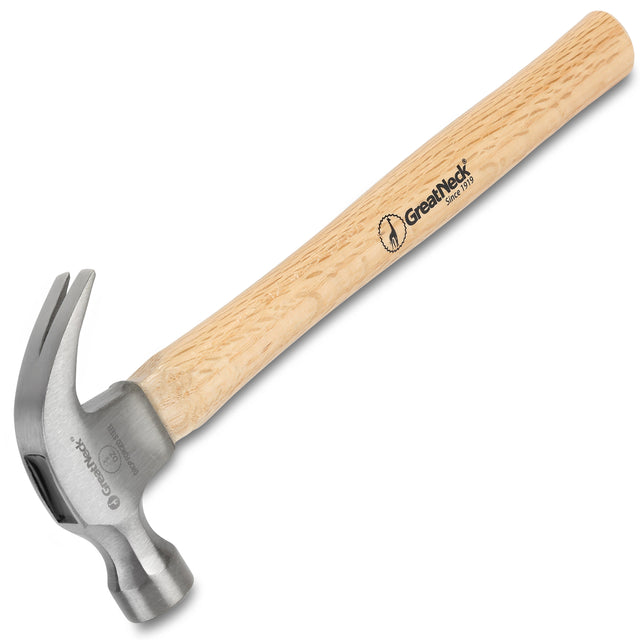 GreatNeck M8C Curved Claw Hammer (8 Oz.) with Hardwood Handle Main Image