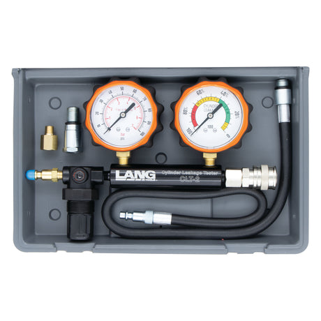Lang Tools CLT-2PB Cylinder Leakage Tester with 2 Gauges - 100 psi Main Image