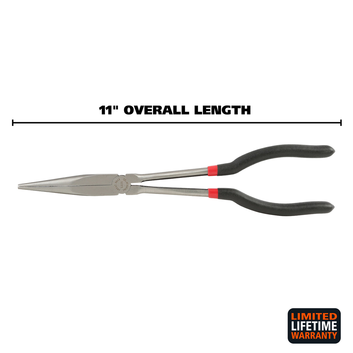 GreatNeck L11S Long Reach Long Nose Pliers (11 Inch) Additional Image 1