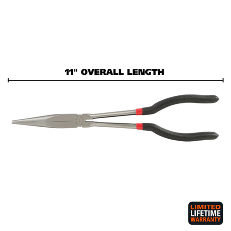GreatNeck L11S Long Reach Long Nose Pliers (11 Inch) Additional Image 1