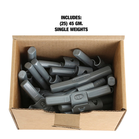OEMTOOLS 23294 45 gm. IW Style Steel Wheel Weight - 1 Box of 25 Additional Image 4