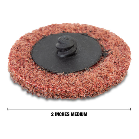 OEMTOOLS 22516 Twist Lock Surface Prep Discs 2in. Medium (25 Pack) Additional Image 4