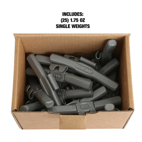 OEMTOOLS 23229 1.75 Oz. P Style Steel Wheel Weight - 1 Box of 25 Additional Image 4