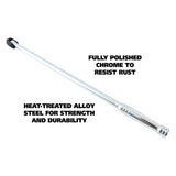 GreatNeck 38005 1/2in. Drive 24-Inch Breaker Bar with Flex Head Additional Image 2