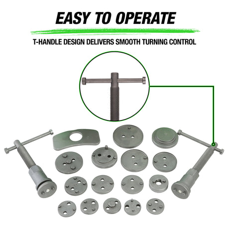 OEMTOOLS 27113 18-Piece Disc Caliper Set Additional Image 4