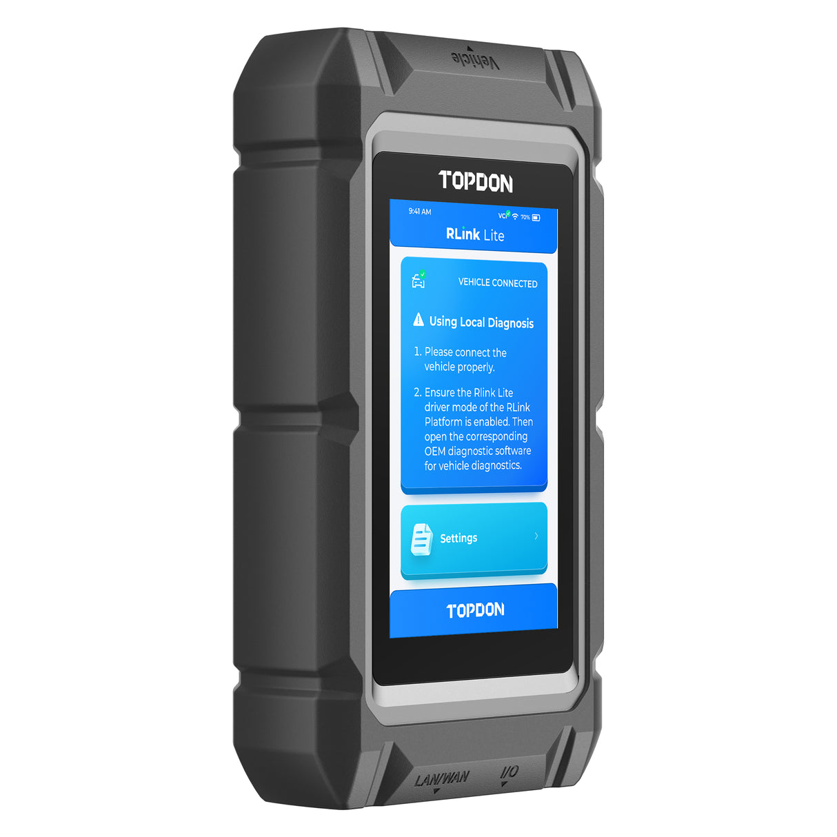 TopDon RLINKLITE J2534 Compliant Passthrough Programming Device Additional Image 1